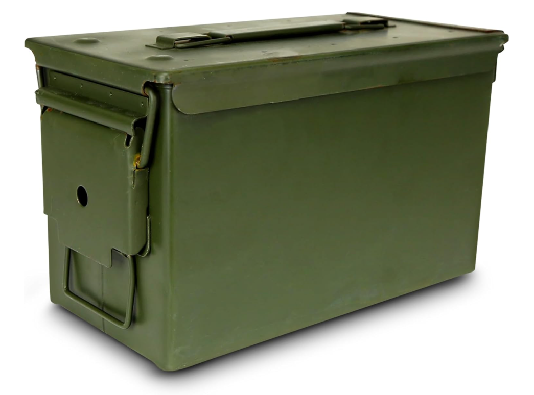 Stackable Metal Ammo Cans